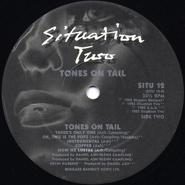 Tones On Tail : Tones On Tail (LP, Comp, Dam)
