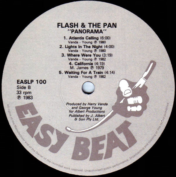 Flash & The Pan : Pan Orama (LP, Comp)