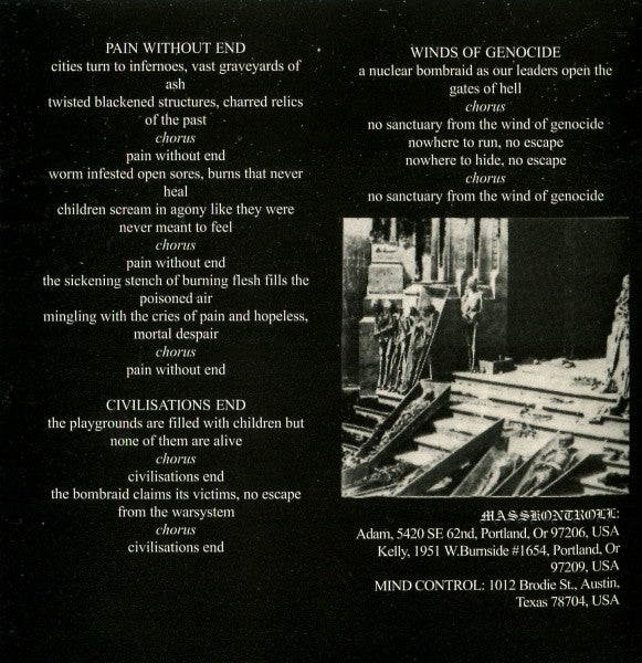 Masskontroll : Will You Ever Learn? (CD, Album, Gat)