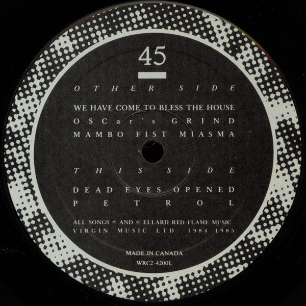 Severed Heads : Dead Eyes Opened (12", MiniAlbum)