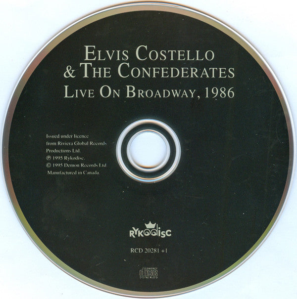 The Costello Show : King Of America (CD, Album, RE, RM + CD, Ltd)
