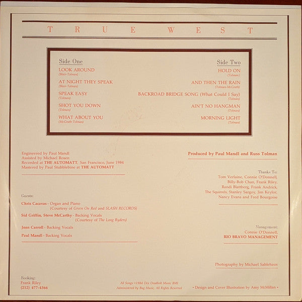 True West : Drifters (LP, Album)