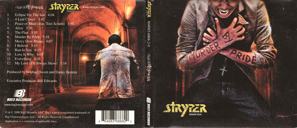 Stryper : Murder By Pride (CD, Album, Dig)
