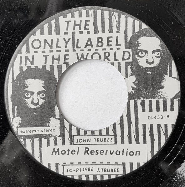 John Trubee : Blind Man's Penis & Call To A Motel (7", Single)