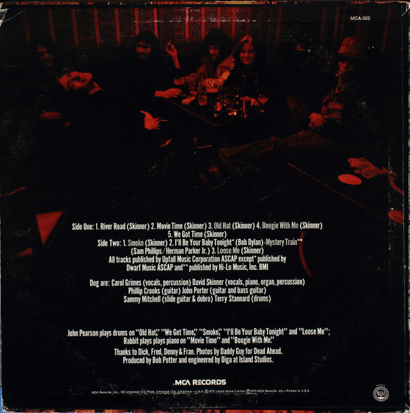 Uncle Dog (2) : Old Hat (LP, Album, Glo)