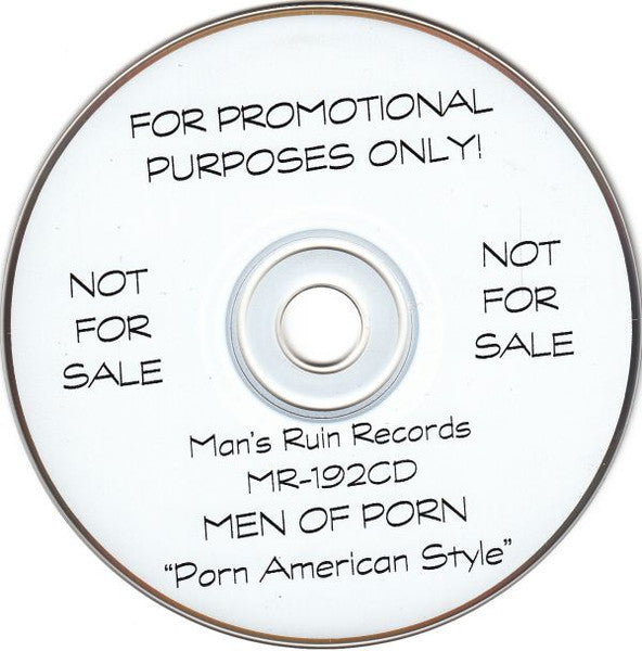 Porn (2) : Porn American Style (CD, Album, Promo)