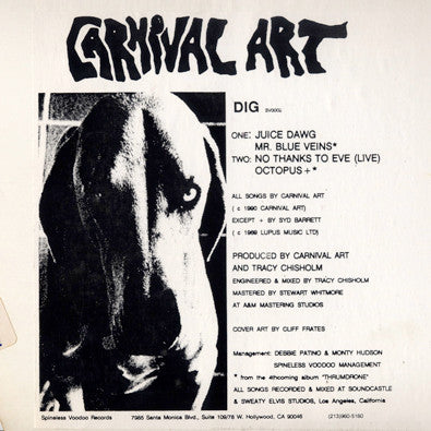 Carnival Art : Dig (12", Promo)