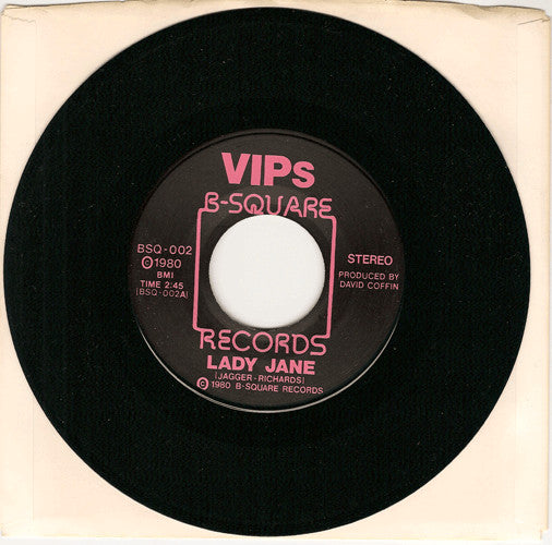 The VIPs : Lady Jane (7", Single)