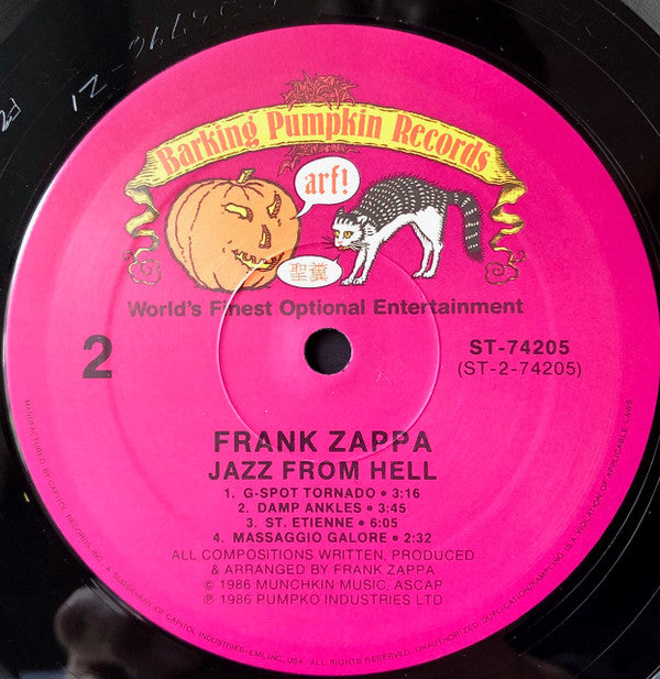Frank Zappa : Jazz From Hell (LP, Album, All)