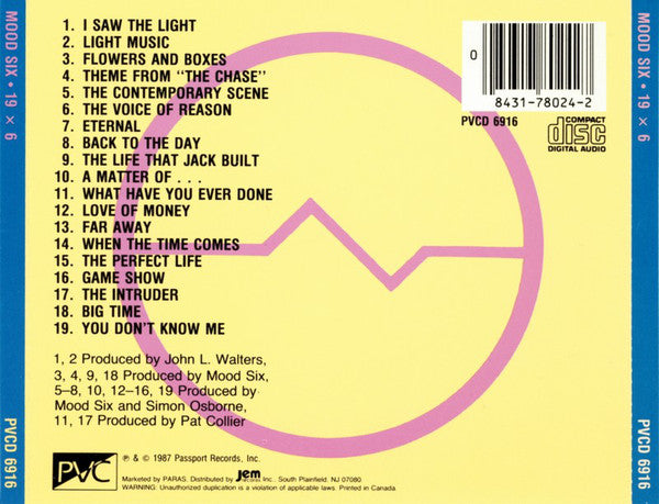 Mood Six : 19 x 6 (CD, Comp)