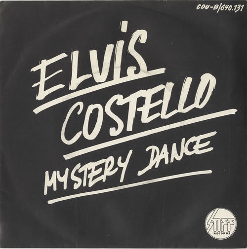 Elvis Costello : Mystery Dance (7", Single, Ora)