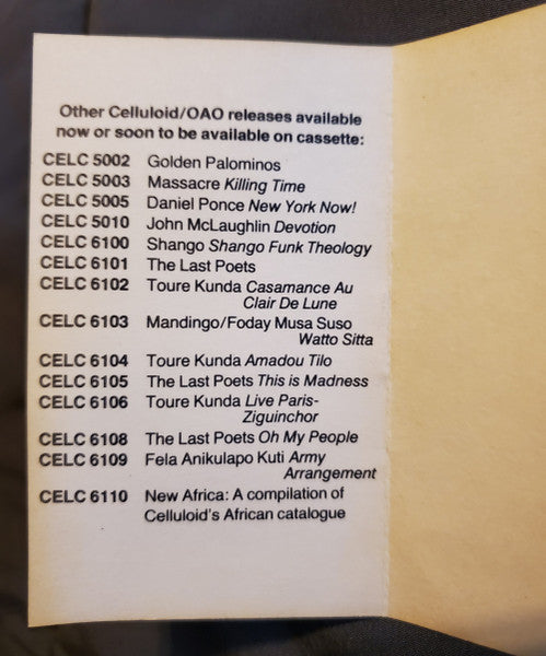 The Last Poets : The Last Poets (Cass, Album, RE, Bla)