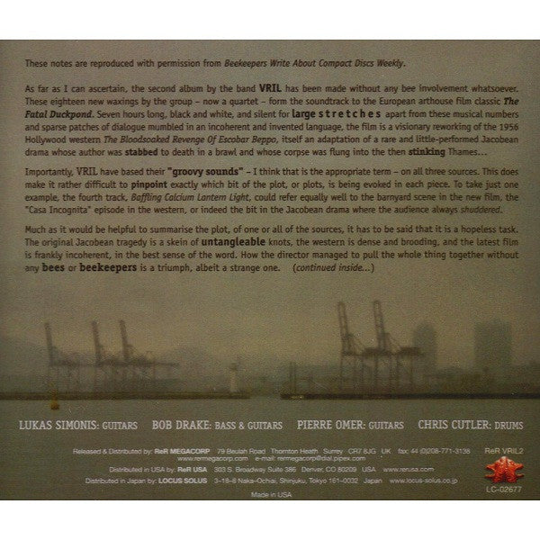 VRIL (4) : The Fatal Duckpond (CD, Album)