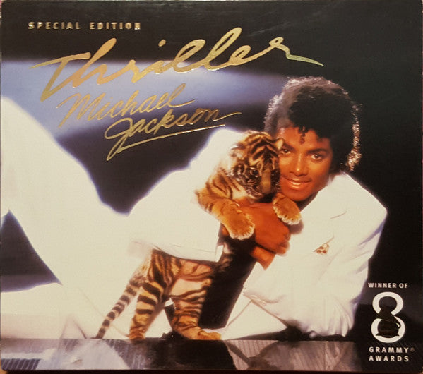 Michael Jackson : Thriller (CD, Album, RE, RM, S/Edition, Gol)