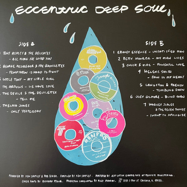 Various : Eccentric Deep Soul (LP, Album, Comp, Ltd, Dev)