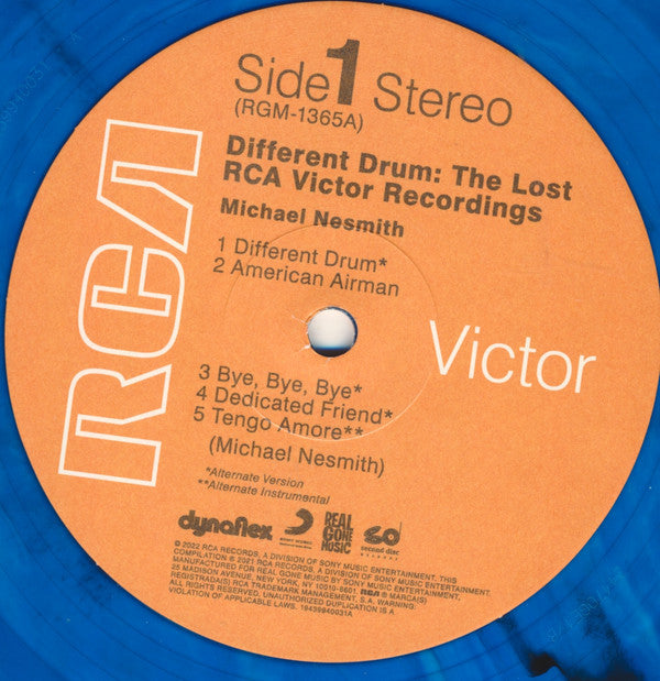 Michael Nesmith : Different Drum: The Lost RCA Victor Recordings (2xLP, Blu)