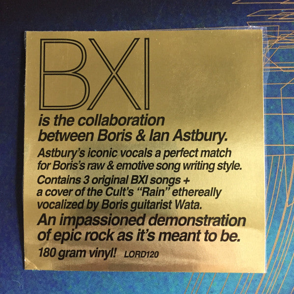 BXI : Boris & Ian Astbury (12", EP, Ltd, Pin)