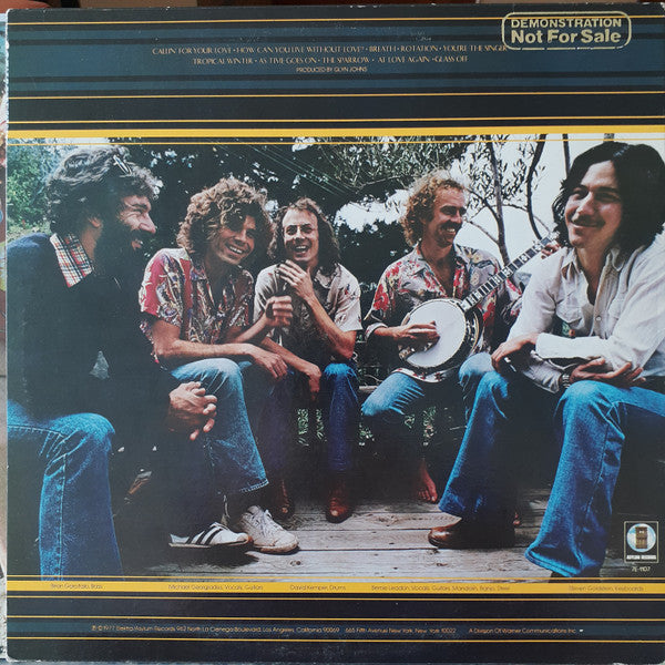 The Bernie Leadon-Michael Georgiades Band : Natural Progressions (LP, Album, Promo, San)
