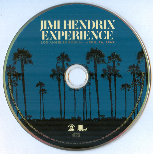 Jimi Hendrix Experience* : Los Angeles Forum • April 26, 1969 (CD, Album)