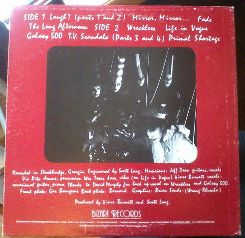 Vince Burnett : Irrational Velvet (LP, Album)