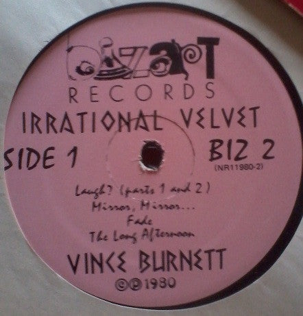 Vince Burnett : Irrational Velvet (LP, Album)