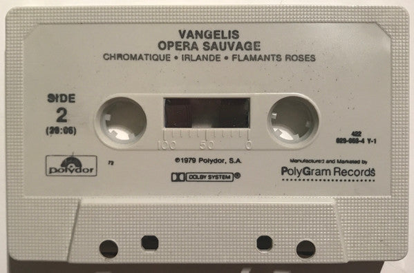 Vangelis : Opera Sauvage (Cass, Album, RE, 72,)