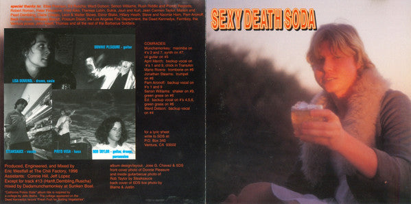 Sexy Death Soda : California Police State (CD, Album)