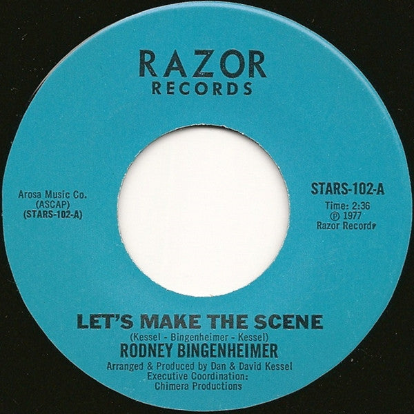 Rodney Bingenheimer : Let's Make The Scene (7", Single)