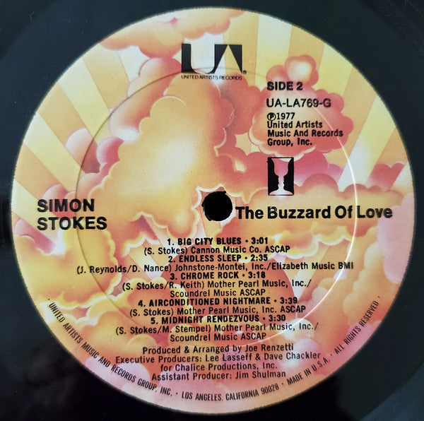 Simon Stokes (2) : The Buzzard Of Love (LP, Album)