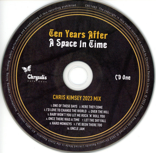 Ten Years After : A Space In Time (CD, Album, 50t + CD, RM, 202)