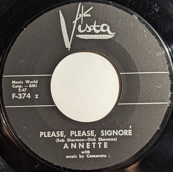 Annette (7) : Dream Boy (7", Single)