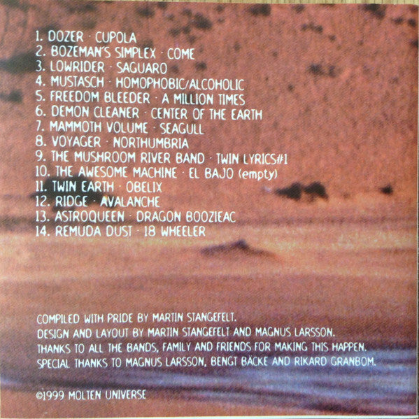 Various : Molten Universe Vol. 1 (CD, Comp)