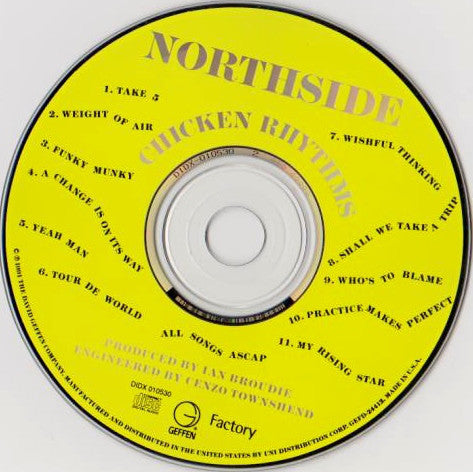 Northside (2) : Chicken Rhythms (CD, Album)