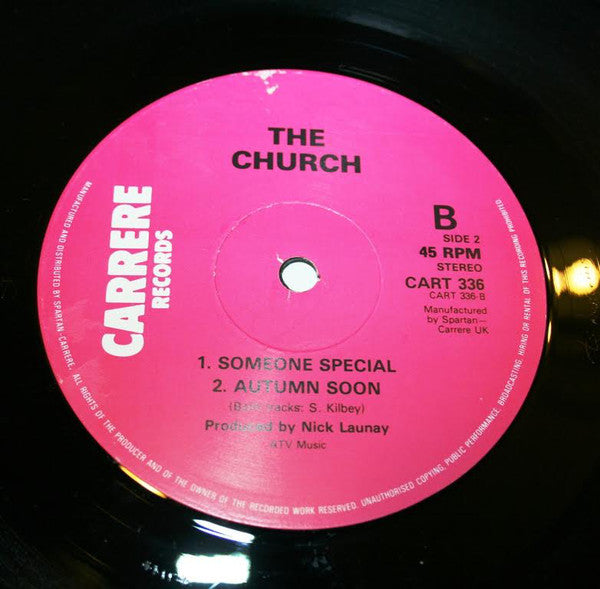 The Church : It's No Reason / Someone Special (12", Single)