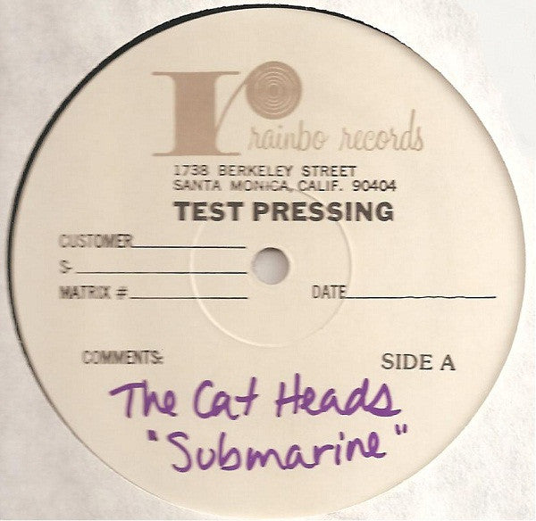 The Cat Heads : Submarine (LP, Album, TP)