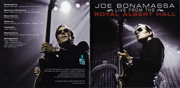 Joe Bonamassa : Live From The Royal Albert Hall (2xCD, Album)