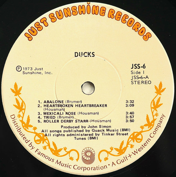 Ducks (2) : Ducks (LP, Album, Scr)