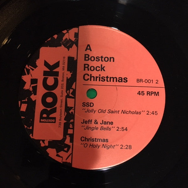 Various : A Boston Rock Christmas (LP, Comp)