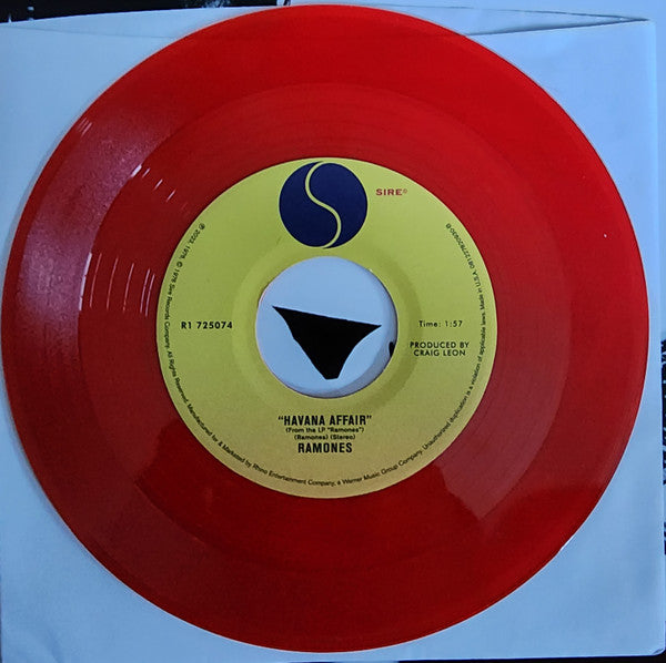Ramones : Ramones (LP, Album, Mono, RE, Red + 7", Single, Mono, RE, R)