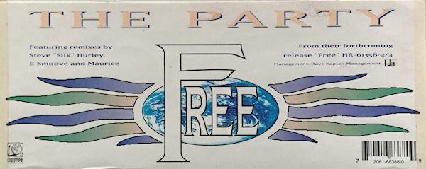 The Party : Free (2x12")