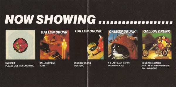 Gallon Drunk : Tonite...The Singles Bar (CD, Comp)
