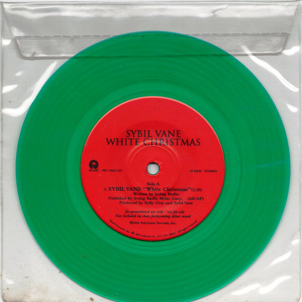 Sybil Vane / Local H : White Christmas / Disgruntled Xmas (7", Promo, Gre)