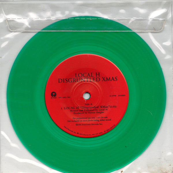 Sybil Vane / Local H : White Christmas / Disgruntled Xmas (7", Promo, Gre)