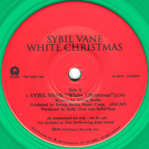 Sybil Vane / Local H : White Christmas / Disgruntled Xmas (7", Promo, Gre)