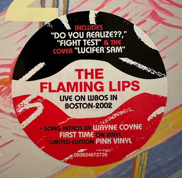 The Flaming Lips : Yoshimi Battles The Pink Robots Live At The Paradise Lounge, Boston Oct. 27, 2002 (LP, RSD, Ltd, Pin)