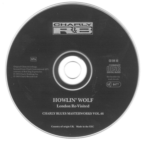 Howlin' Wolf : London Re-Visited (CD, Comp, RM)