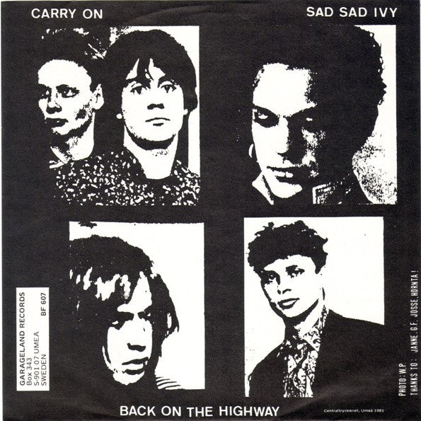 The Public Vein : Carry On (7")