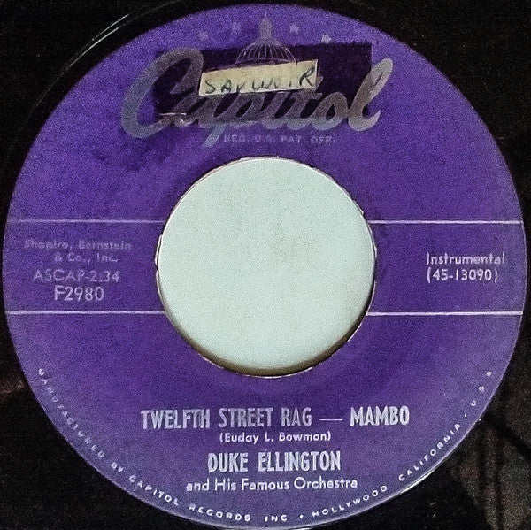 Duke Ellington And His Famous Orchestra* : Chile Bowl / Twelfth Street Rag - Mambo (7", Scr)