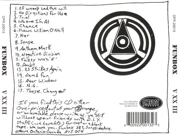 Funbox : V XXIII (CD, Album)