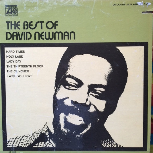 David Newman* : The Best Of David Newman (LP, Comp, PR)